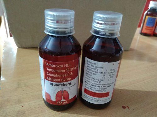 Guaifeberg- Syp, 100 Ml पेट बोतल