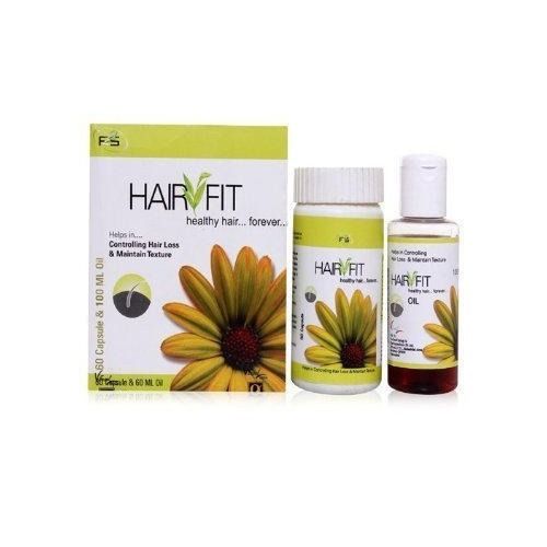 Hair Fit Healthy Hair Oil With Capsule For Long And Smooth Hair