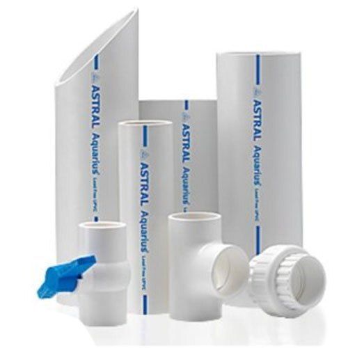 Leak Resistant Environment Friendly 1.5 Inches Recyclable Astral Pvc Pipes