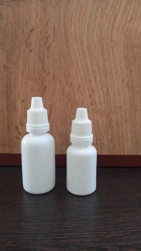 White Colour Size 5 Ml To 15 Ml, Screw Cap Plastic Eye Drop Bottle, Diameter: 12 Millimeter (Mm)