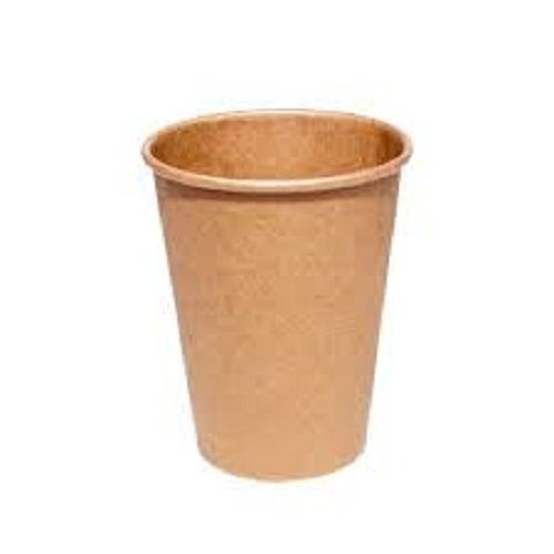 To Drink Water Disposable Biodegradable And Eco Friendly Plain Brown Paper Glasses For Events