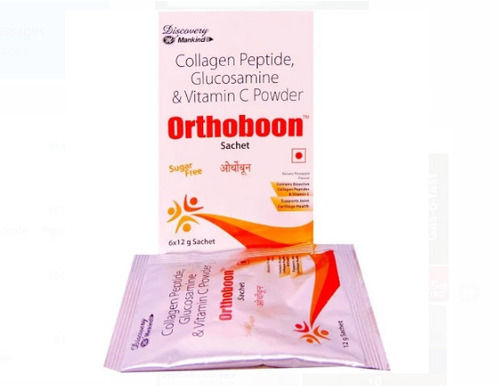 12 Gram Orthoboon Sachet Glucosamine And Vitamin C Powder For Oral Shelf Life: 6 Months