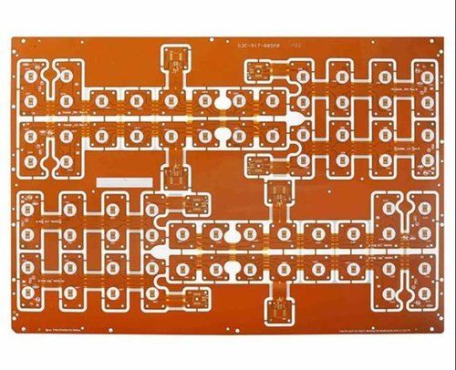 Brown Heat Resistance And Easy To Use Single Layer Rectangular Printed Circuit Board