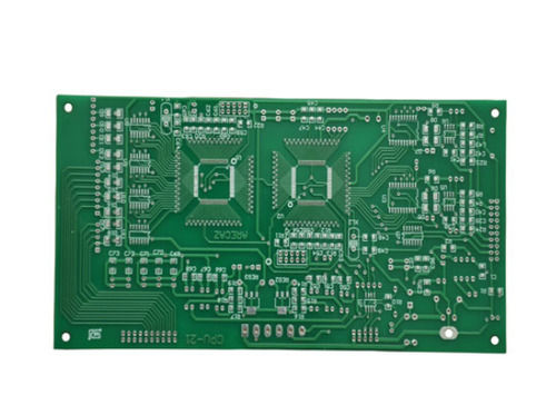 Heavy Duty Heat Resistant Single Layer Rectangular Green Printed Circuit Board Copper Thickness: 2 Inch