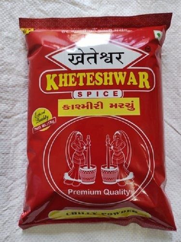 Hygienically Prepared Pure And Fresh No Added Preservatives Kashmiri Red Chilli Powder Shelf Life: 12 Months