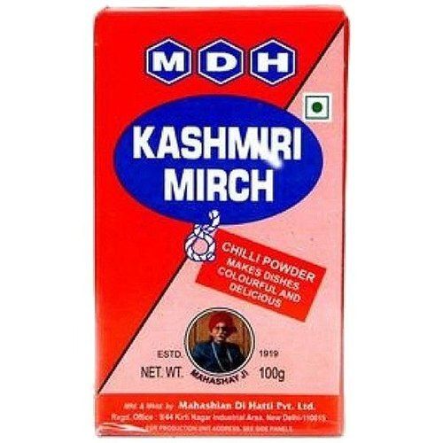 Kashmiri Spicy Fresh Red Chilli Powder Finely Grounded Hygienically Processed