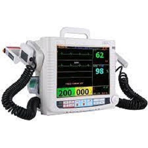 Life Threatening Arrhythmias Black Finish Titanium White Biphasic Defibrillator