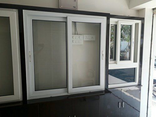 Long Durable Weather Resistance Heavy Duty Aluminum White Upvc Sliding Windows