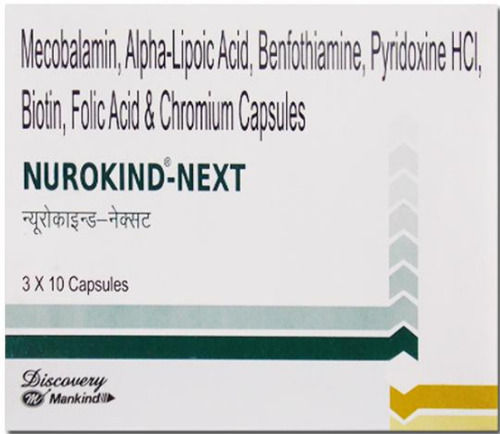 Mecobalamin Alpha-lipoic Acid Benfothiamine Pyridoxine Hcl Biotin Folic Acid And Chromium Capsules