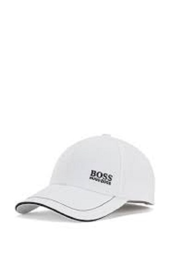 Plain Stylish Solid Comfortable And Light Weight White Men Caps