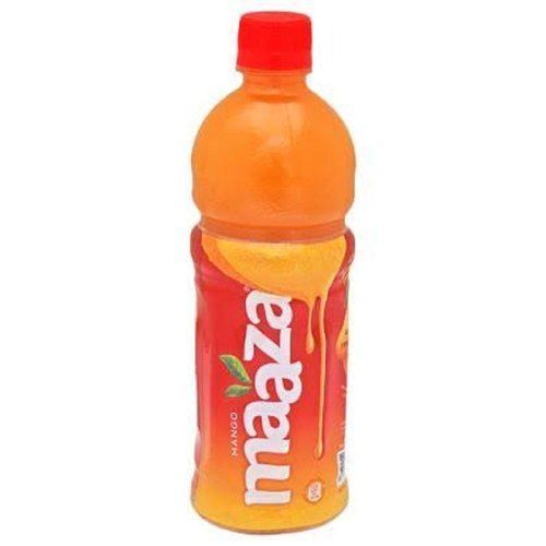 Real Taste Of Mango Maaza Fruit Juice Soft Drink Packaging: Plastic Bottle