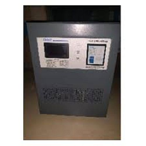 Shock Proof Wall Mounted High Performance And Black Electronic Voltage Stabilizer Efficiency: Servo