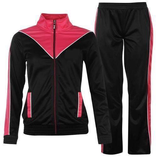 Pink Simple Elegant And Stylish Product For Women Sports Wear Tracksuit 