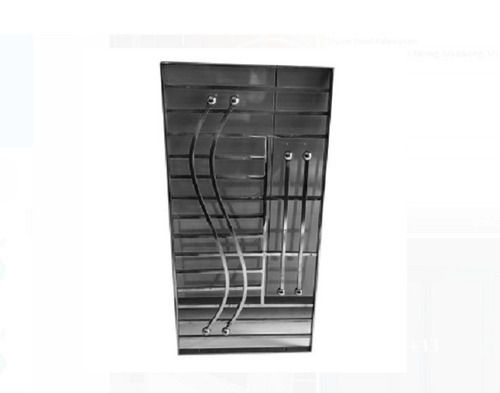 Renewable Sources Stainless Steel Polished Finish Rectangular Shape Safety Door Grill