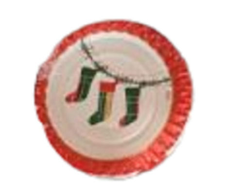 10 Inch Multicolor Eco Friendly Disposable Paper Plates For Party 
