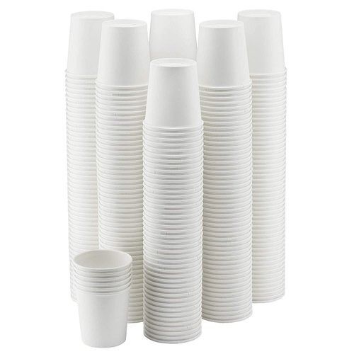 90 Gsm 50 Ml Capacity White Plain Eco Friendly Paper Tea Cup 
