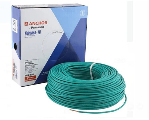 90 Meter 2.50 Sqmm Size Green Colour Pvc Insulated Electric Wires For Homes Cable Capacity: 20 Ampere (Amp)