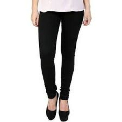 Cotton Leggings - Full Length, Size S-XL, Black | Breathable, Quick Dry, Machine Washable, Durable and Stylish