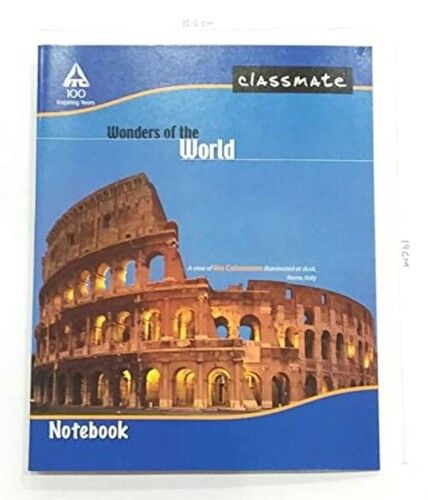 Classmate Notebook Soft Cover Single Line Ruled Small Size (19 X 15.5cm) 20 Pages