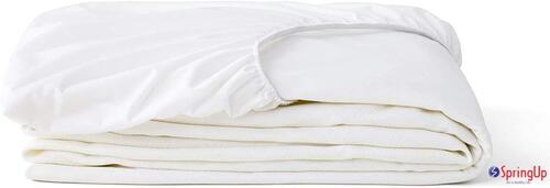 Eco Friendly Anti Bacterial White Color Plain Mattress Topper