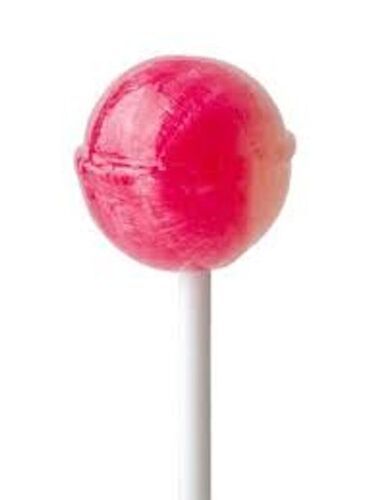 Strawberry Hard Candy Mounted On Stick Delicious Tasty And Sweet Multi Flavor Lollipops