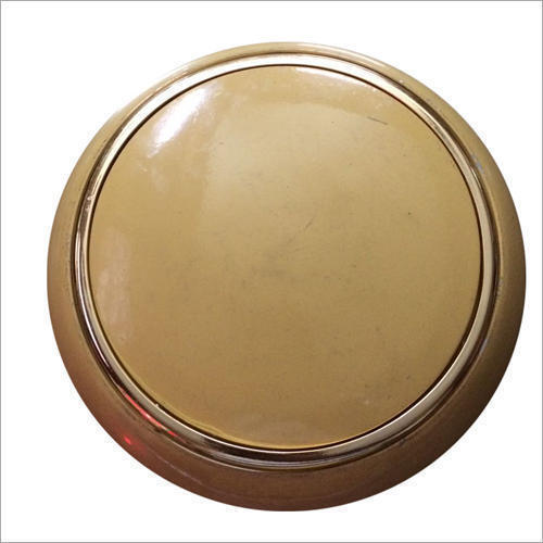 Heavy Duty And Heat Resistant Aluminum Coating Round Light Brown Celling Fan Body 