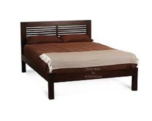  अत्यधिक टिकाऊ मजबूत और दीमक रोधी आधुनिक भूरा लकड़ी का बेड
