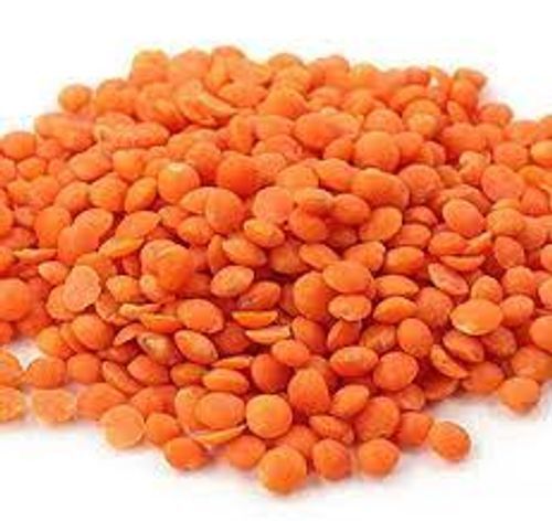 Medium Grain Size Commonly Cultivated Dried Red Masoor Dal, Pack Of 1 Kg