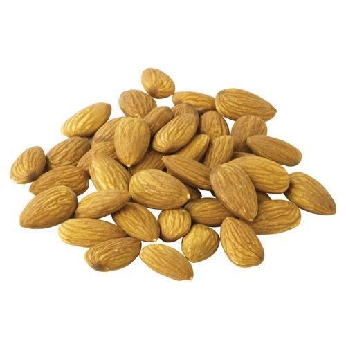 Natural Rich In Vitamins And Calcium Tasty Hygienically Packed Light Brown Almond Nuts