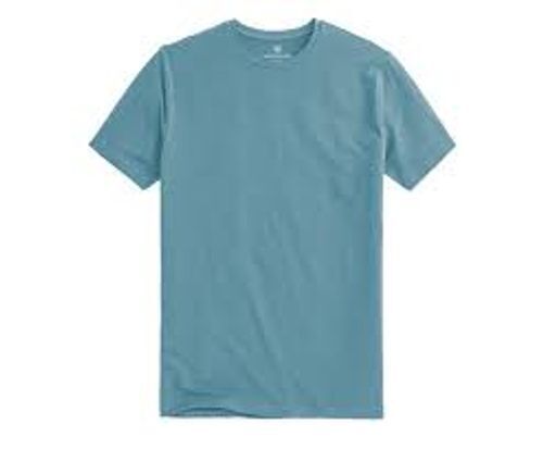 Soft And Comfortable Beautiful Attractive Washable And Good Quality Sky Blue T-Shirt 
