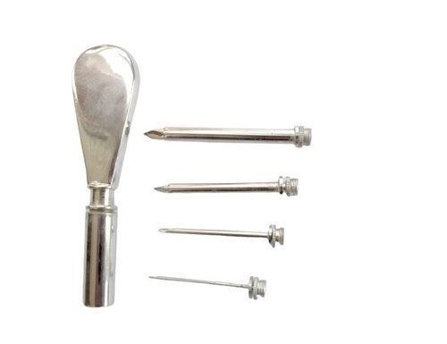 Stainless Steel Trocar Set For Surgical Use, No Of Pieces Four Usage: Animal Treatment