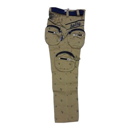 Dusty 26-36 Size Kids Boys Funky Casual Cargo Cotton Pants With Pocket