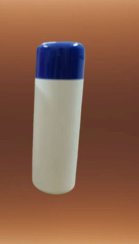 Blue And White180 Gram Plain Plastic Powder Talcum Powder Bottles