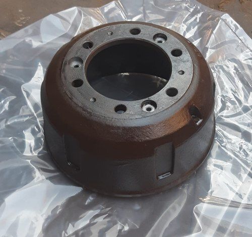 Black High Heat Conductivity And Weather Resistant Cast Iron Stag Brake Drum