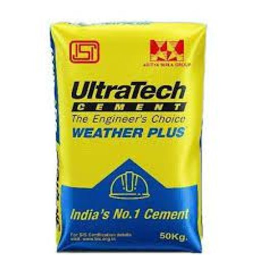 India S Best Weather Plus Aditya Birla Ultratech Cement Kg Bag At