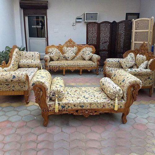 Handmade Long Durable And Super Soft, Comfortable Modern Wooden Sofa Set  For Living Room At Best Price In Rupnagar | Furniture Palace