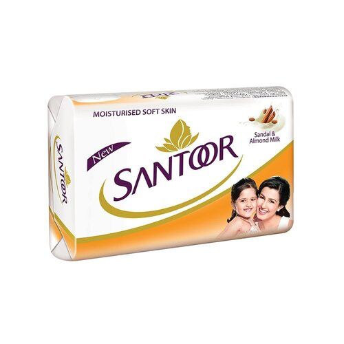 Soft And Smooth Skin Friendly Long Lasting Nourishment Santoor White Soap  Gender: Female