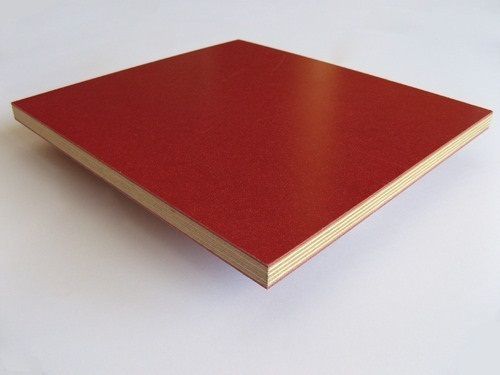 Strong And Durable Waterproof Red Simple Plywood Sheets Core Material: Poplar