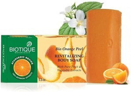 Gentle On Skin Biotique Bio Orange Peel Bath Soap For Soft And Supple Skin, 150G