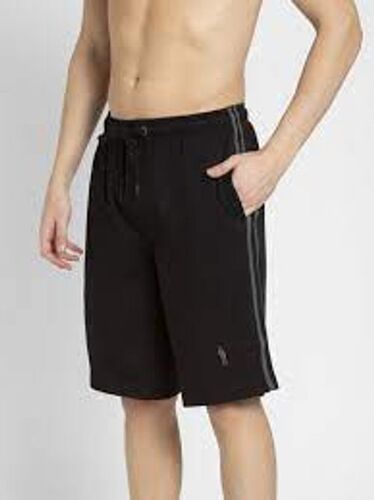 Desire To Feel Good Well-Fitting And Made Of High-Quality Fabrics Black Sport Shorts For Men Age Group: +16