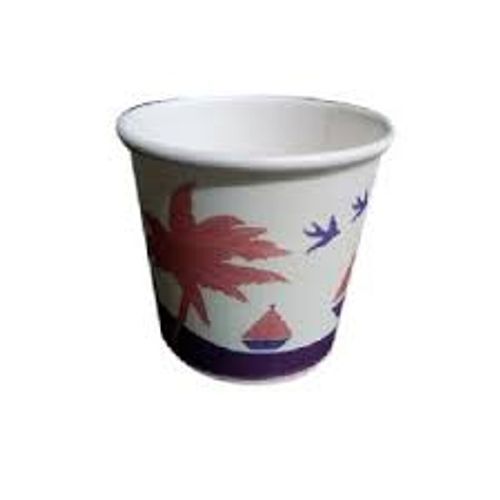 White Eco Friendly Safe And Hygienic For Liquid Purpose Parties And Functional Events Disposable Printed Tea Cup 