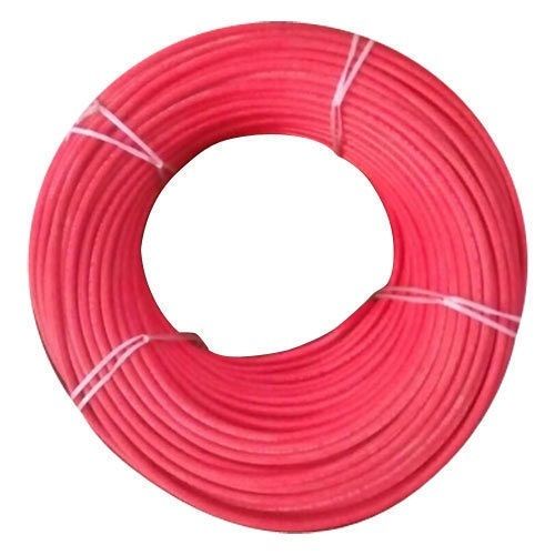 Heat Resistance Single Core Flexible Insulated Copper Pink Electric Wire Conductor Material: Plastic