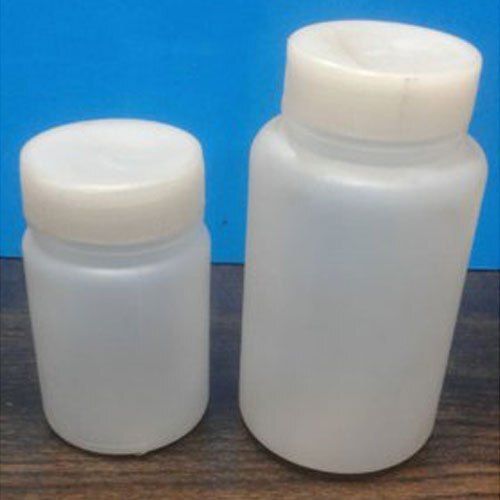  मॉइस्चर प्रूफ 200 ml क्षमता वाला सफ़ेद गोल एचडीपीई प्लास्टिक कंटेनर 