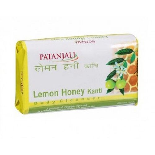 Patanjali Herbal Lemon Honey Kanti Body Cleanser Bath Soap, 75g