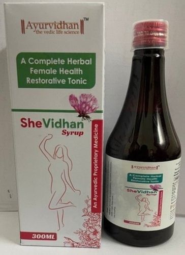 300 Ml She Vidhan Ayurvedic Syrup For Female Health