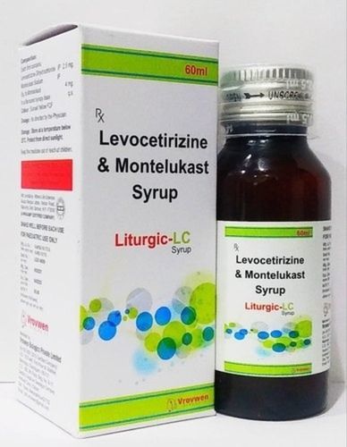 60 Ml Levocetirizine And Montelukast Syrup