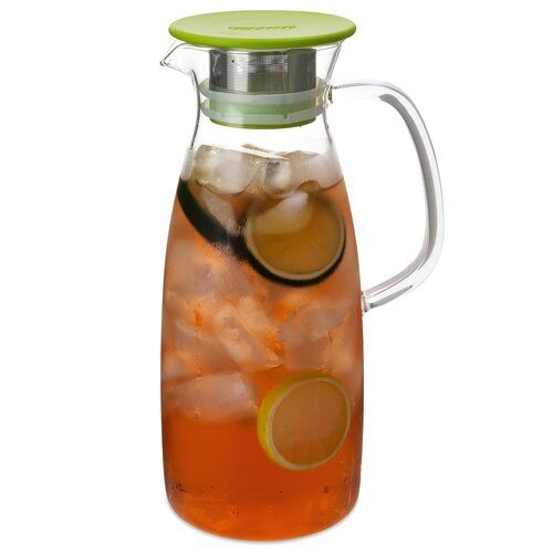 Clear Glass Water Jug For Home And Hotel Use