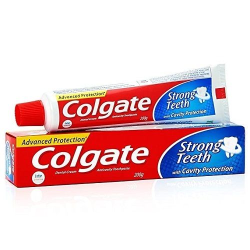 Colgate Strong Teeth Toothpaste With Cavity Protection Cool And Mint Flavor