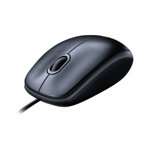 Comfortable Grep Smooth And Efficient Performance Black Wired Mouse  Dimension(L*W*H): 11.5 X 6.6 X 4 Centimeters  Centimeter (Cm)