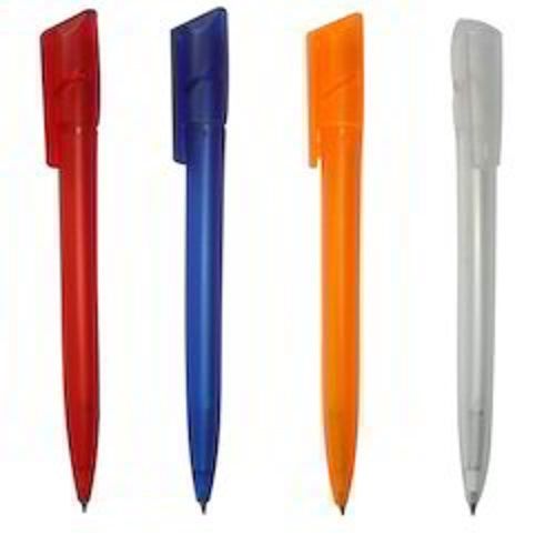 Blue Comfortable Grip Smooth Metal Light Weight Easy To Use Multicolor Plastic Ball Pens